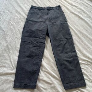 Caron Callahan striped cotton pants